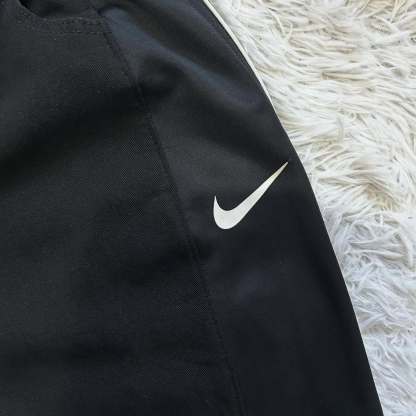 Wide-leg patchwork high jeans