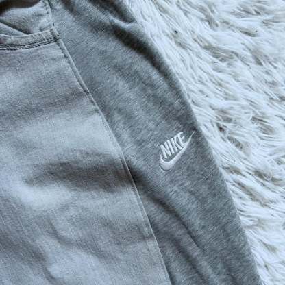 Wide-leg patchwork high jeans