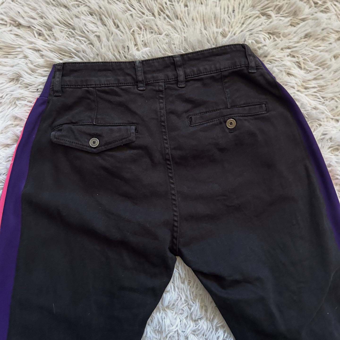 [Copy][Copy][Copy][Copy][Copy][Copy][Copy][Copy][Copy][Copy][Copy][Copy][Copy][Copy]Wide-leg patchwork high jeans