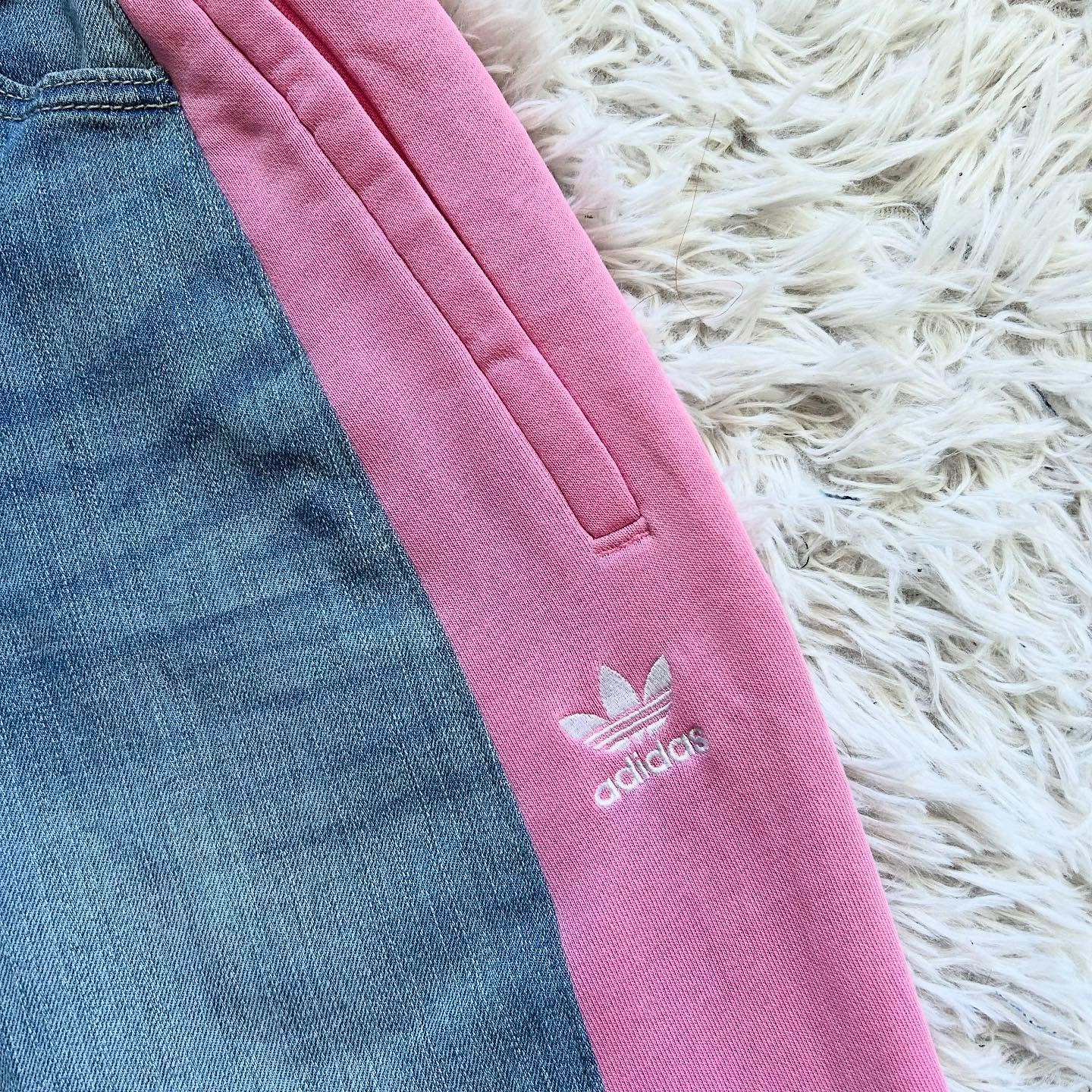 [Copy][Copy][Copy][Copy][Copy][Copy][Copy][Copy][Copy][Copy][Copy][Copy][Copy][Copy][Copy]Wide-leg patchwork high jeans