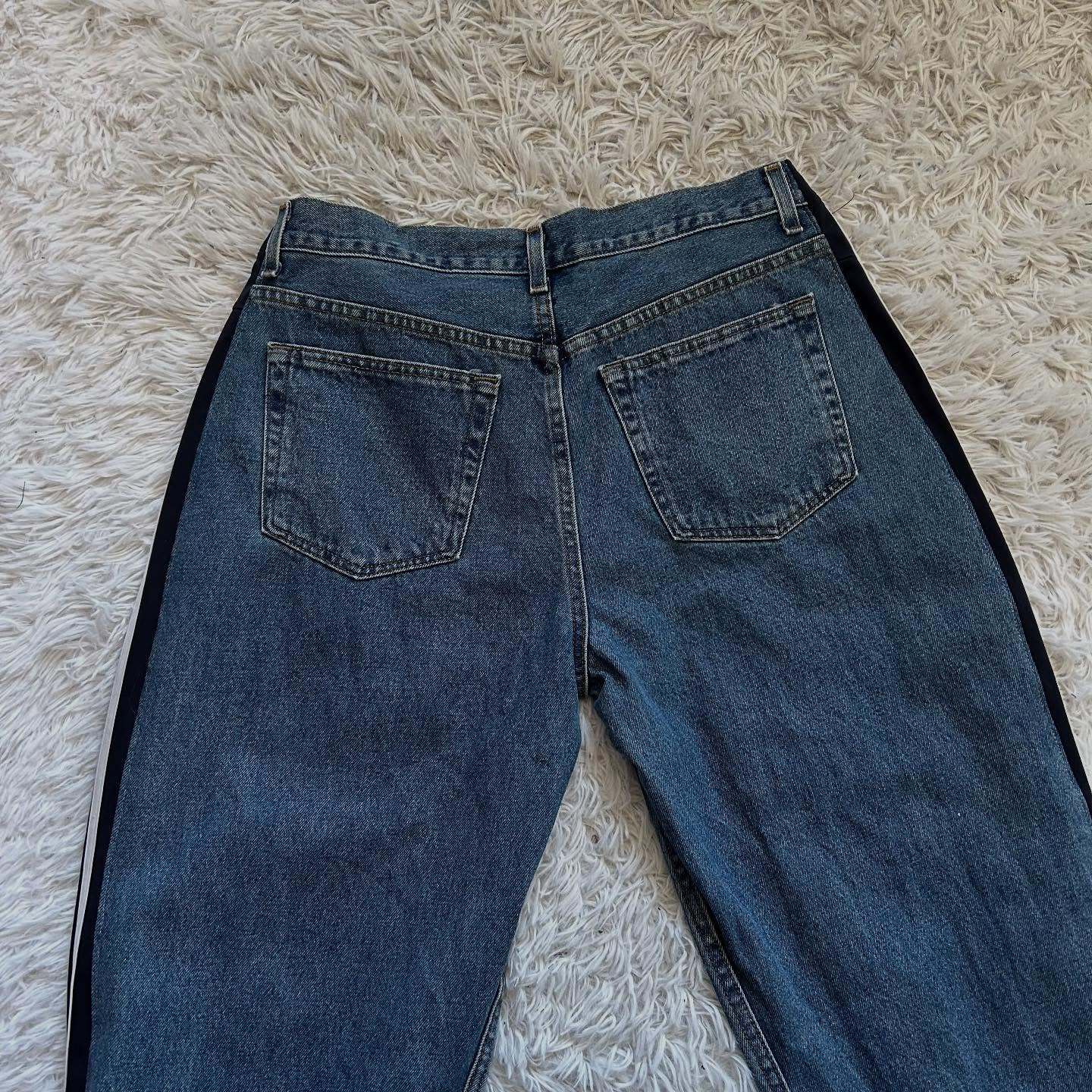 [Copy][Copy][Copy][Copy][Copy][Copy][Copy][Copy][Copy][Copy][Copy][Copy][Copy][Copy][Copy][Copy]Wide-leg patchwork high jeans