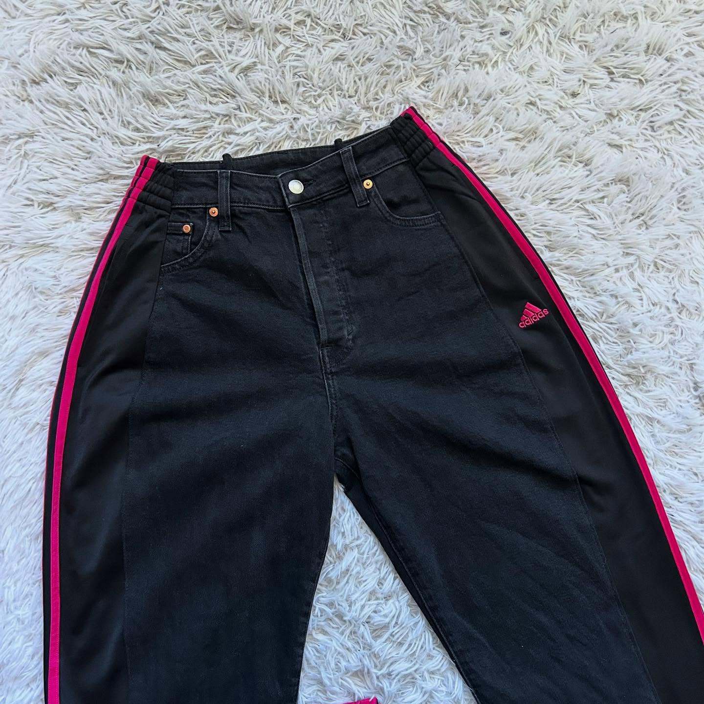 [Copy][Copy][Copy][Copy][Copy][Copy][Copy][Copy][Copy][Copy][Copy][Copy][Copy][Copy][Copy][Copy][Copy]Wide-leg patchwork high jeans