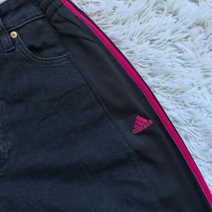 [Copy][Copy][Copy][Copy][Copy][Copy][Copy][Copy][Copy][Copy][Copy][Copy][Copy][Copy][Copy][Copy][Copy]Wide-leg patchwork high jeans