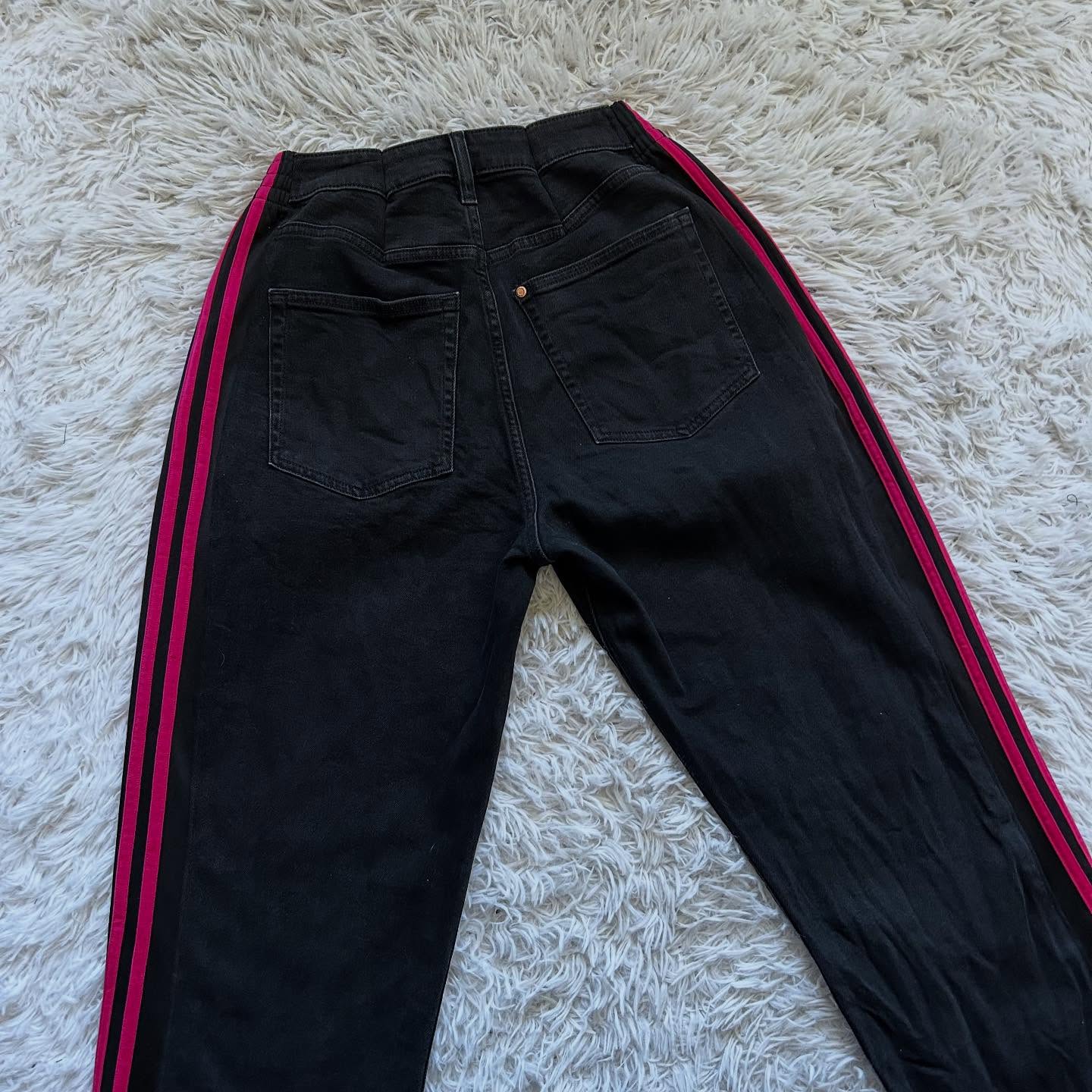 [Copy][Copy][Copy][Copy][Copy][Copy][Copy][Copy][Copy][Copy][Copy][Copy][Copy][Copy][Copy][Copy][Copy]Wide-leg patchwork high jeans