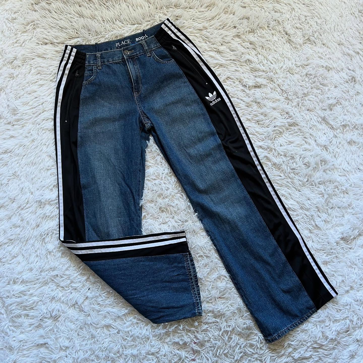 [Copy][Copy][Copy][Copy][Copy][Copy][Copy][Copy][Copy][Copy][Copy][Copy][Copy][Copy][Copy][Copy][Copy][Copy]Wide-leg patchwork high jeans