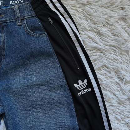 [Copy][Copy][Copy][Copy][Copy][Copy][Copy][Copy][Copy][Copy][Copy][Copy][Copy][Copy][Copy][Copy][Copy][Copy]Wide-leg patchwork high jeans