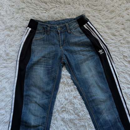 [Copy][Copy][Copy][Copy][Copy][Copy][Copy][Copy][Copy][Copy][Copy][Copy][Copy][Copy][Copy][Copy][Copy][Copy][Copy]Wide-leg patchwork high jeans