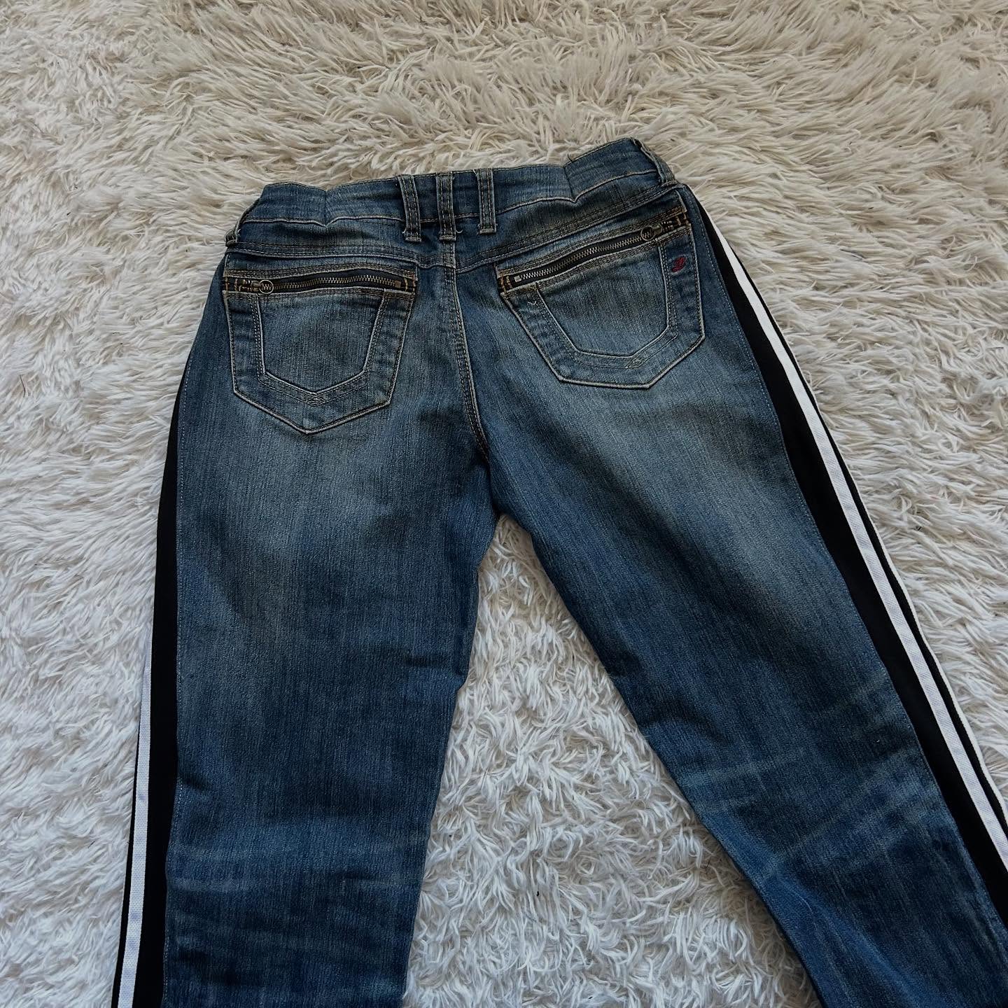 [Copy][Copy][Copy][Copy][Copy][Copy][Copy][Copy][Copy][Copy][Copy][Copy][Copy][Copy][Copy][Copy][Copy][Copy][Copy]Wide-leg patchwork high jeans