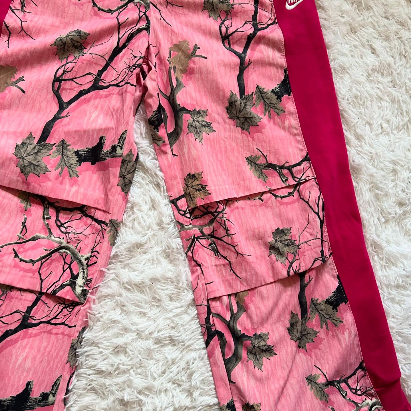 [Copy]Wide-leg patchwork pants