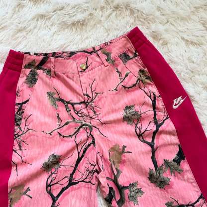 [Copy]Wide-leg patchwork pants