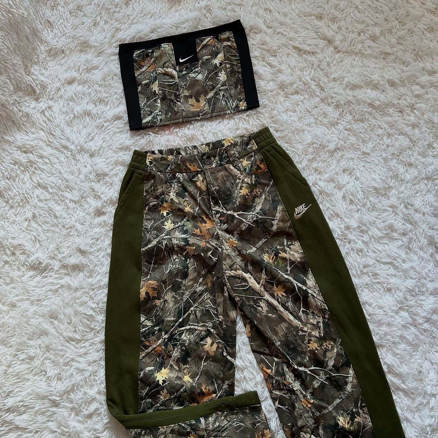 [Copy][Copy]Wide-leg patchwork pants