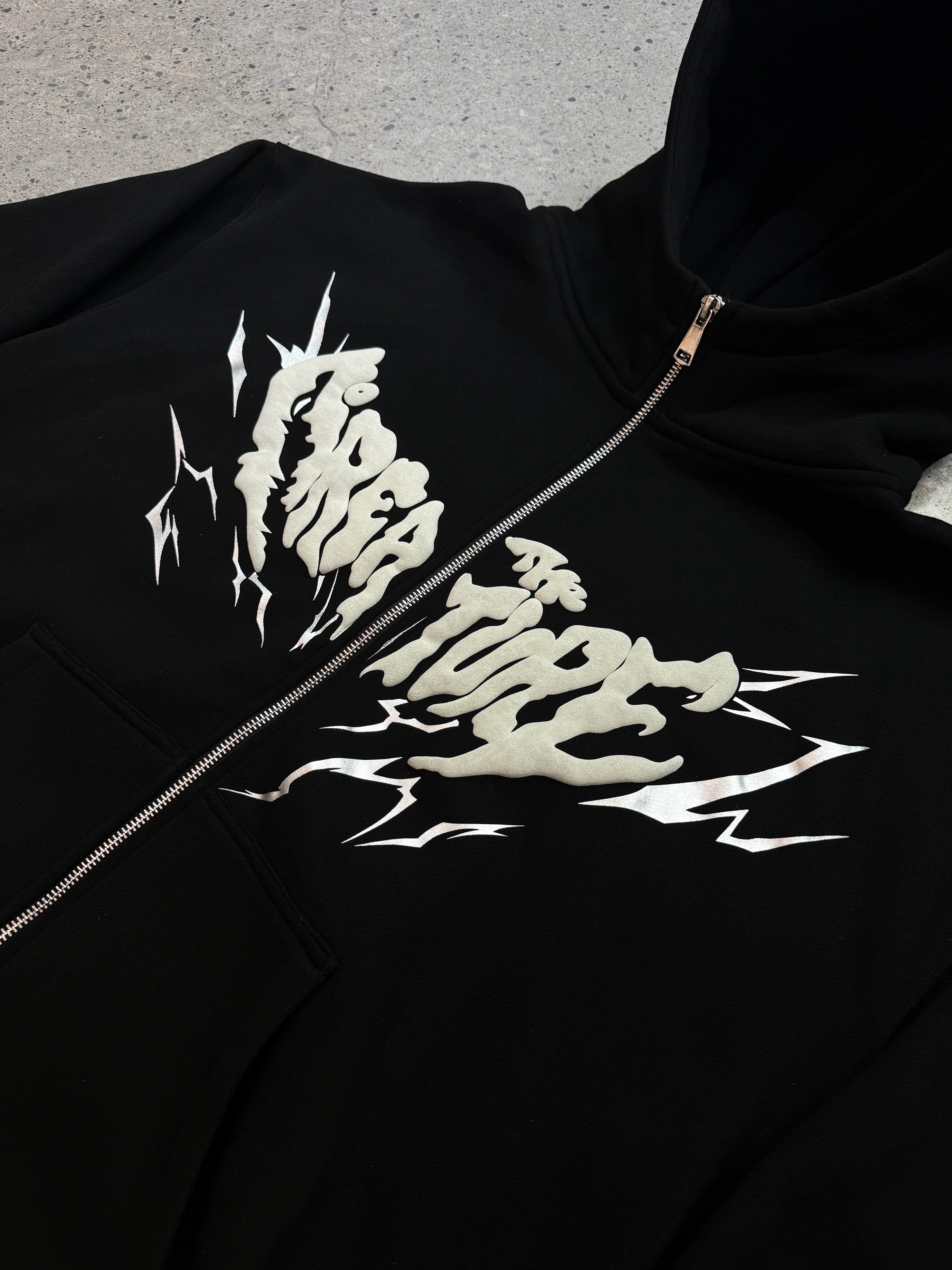 "Creature" Zip-Up Hoodie