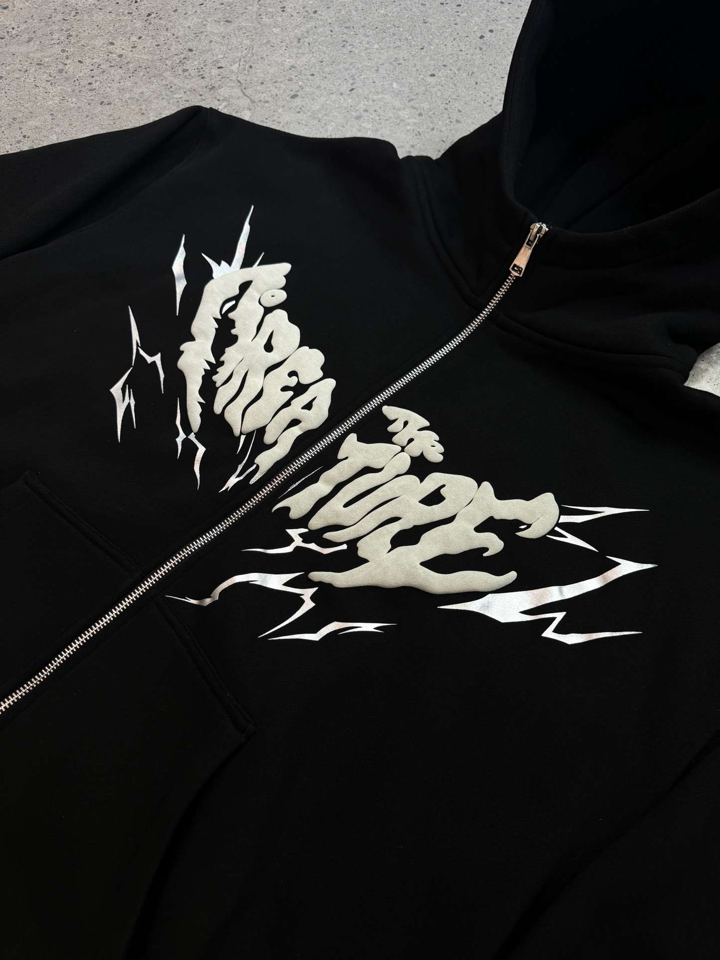 "Creature" Zip-Up Hoodie