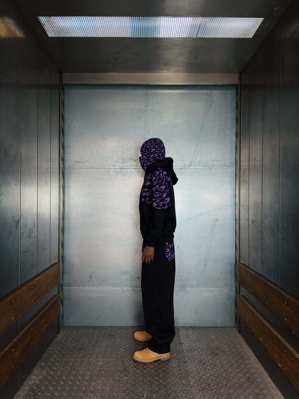 "SASUKE UCHIHA X CURSE MARKS" BALACLAVA ZIP HOODIE