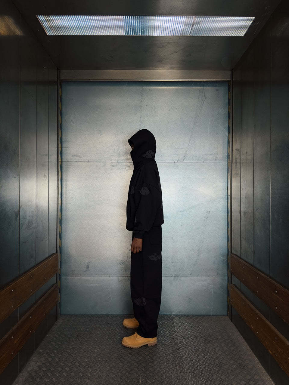 "AKATSUKI CLOUD" BALACLAVA ZIP HOODIE