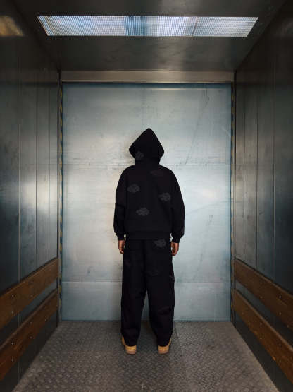 "AKATSUKI CLOUD" BALACLAVA ZIP HOODIE