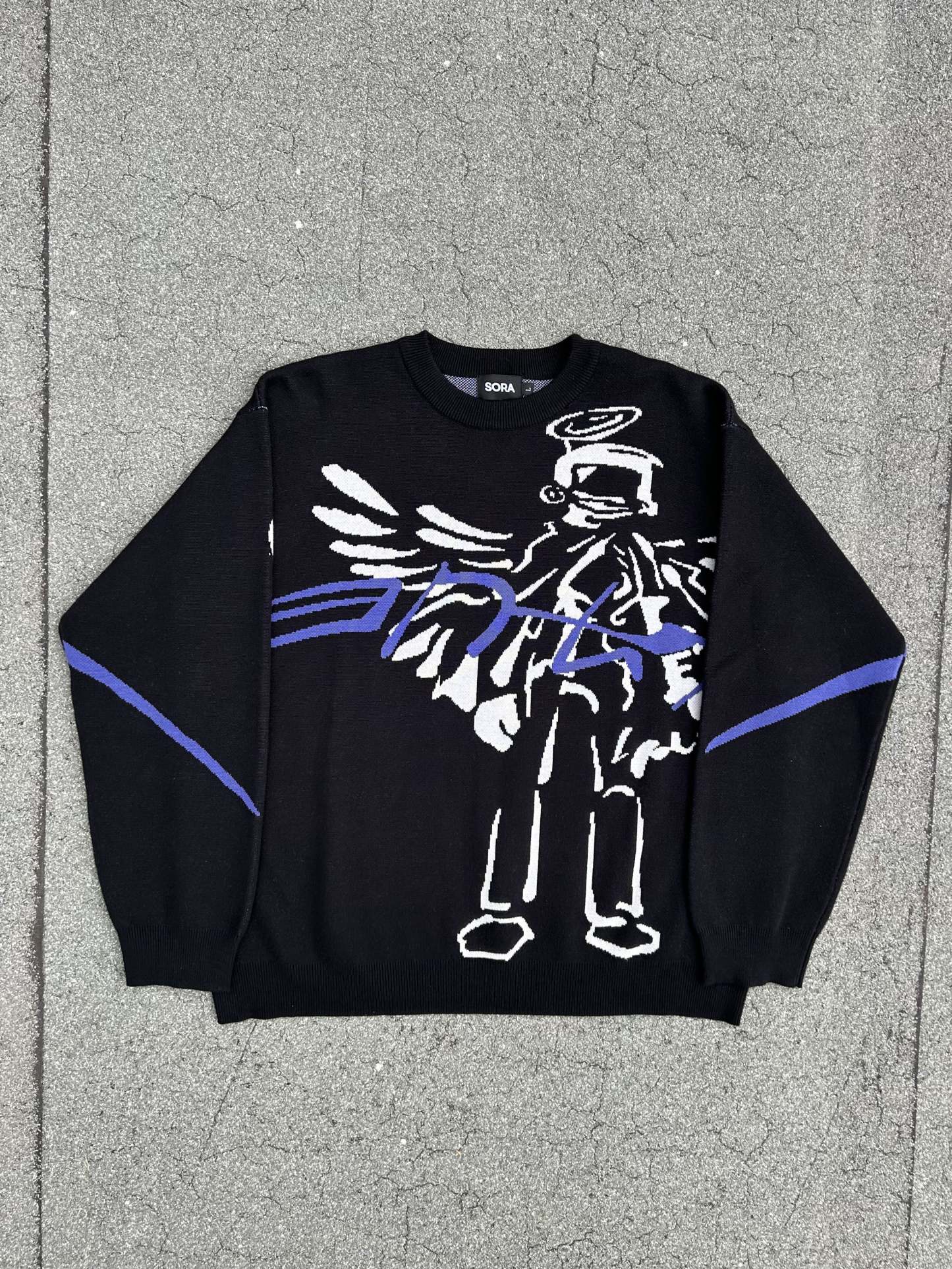 "Revival" Knit Black