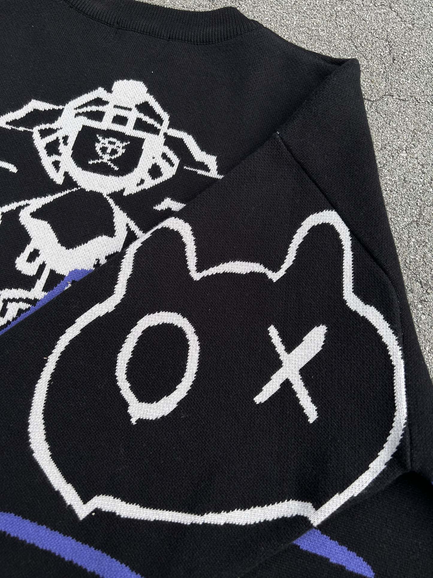 "Revival" Knit Black