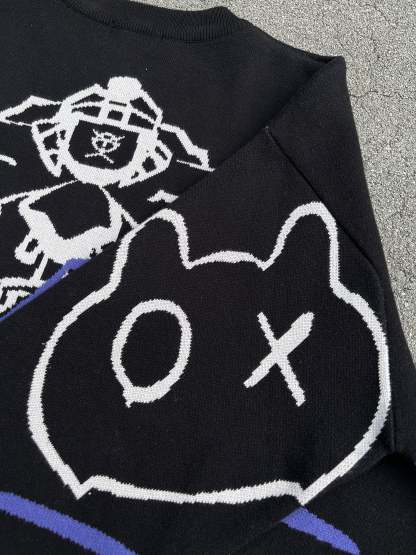 "Revival" Knit Black