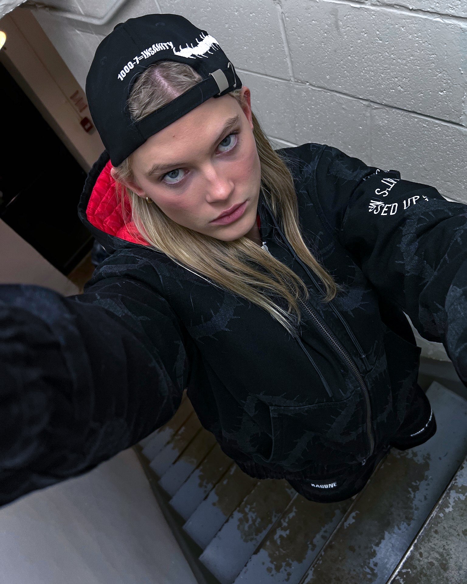 "Phobia" Jacket Black