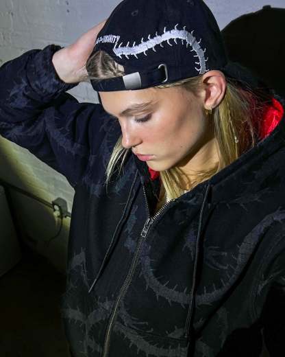 "Phobia" Jacket Black