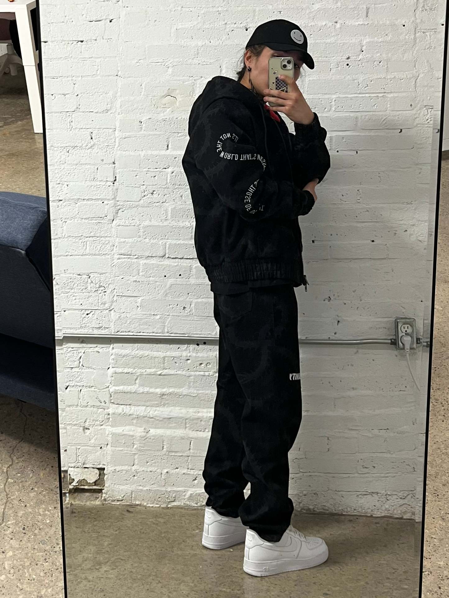 "Phobia" Jacket Black