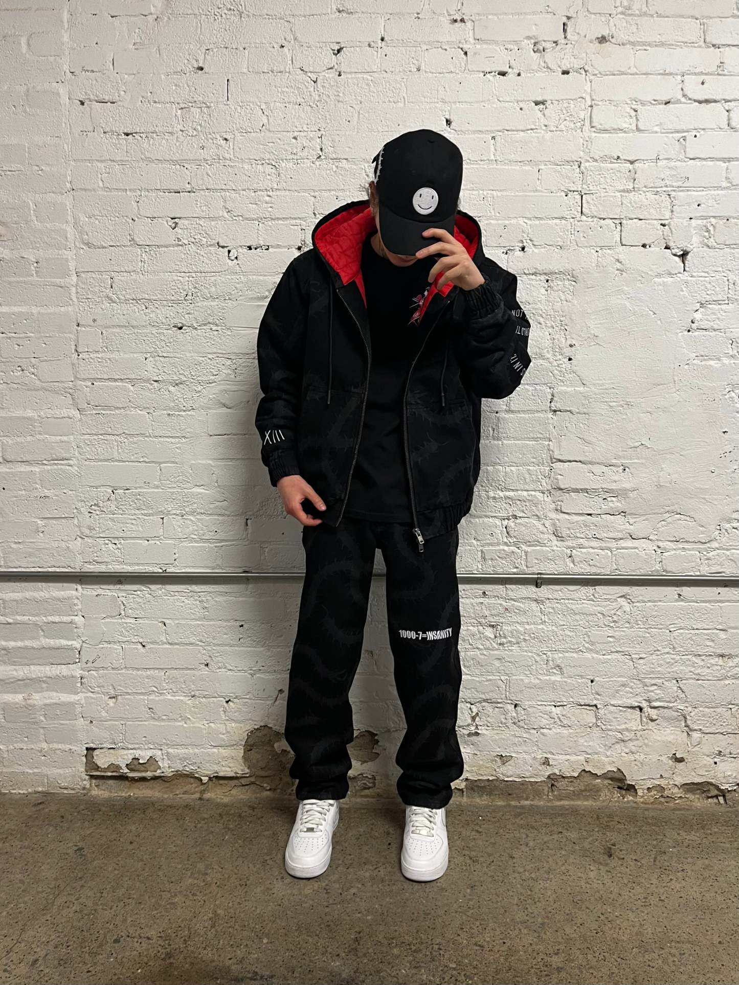 "Phobia" Jacket Black