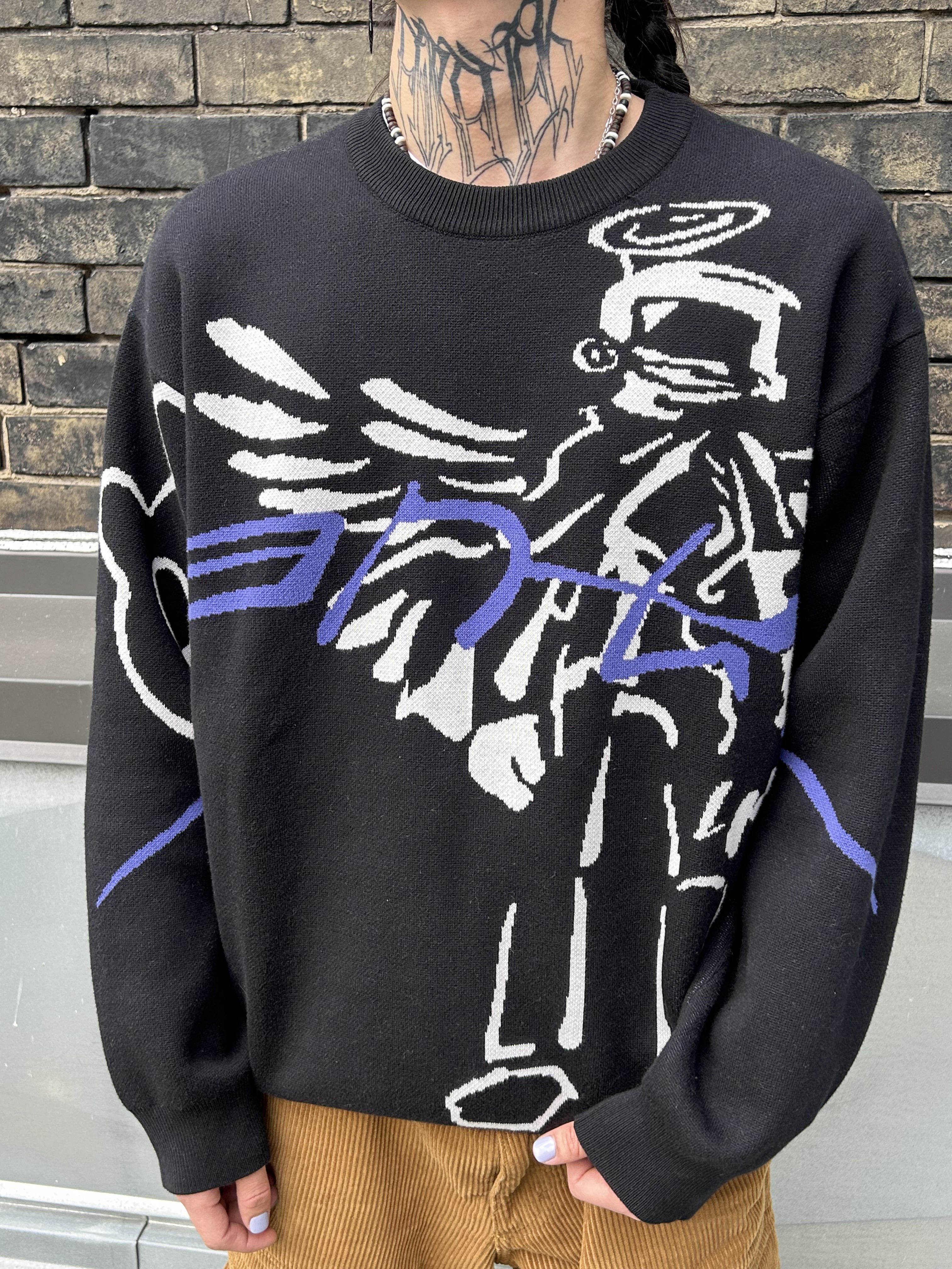 "Revival" Knit Black