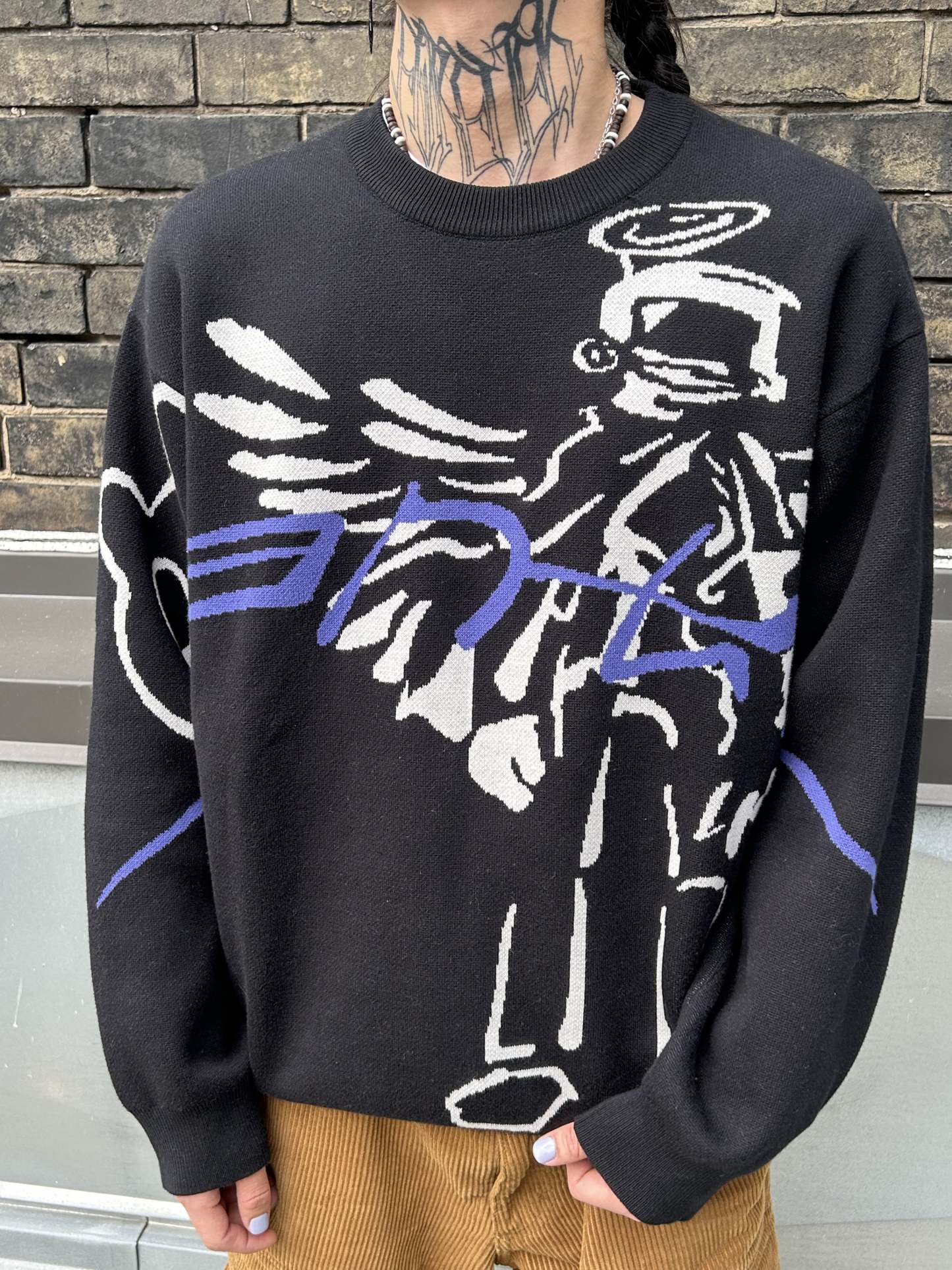 "Revival" Knit Black