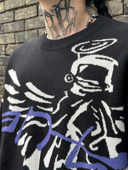 "Revival" Knit Black