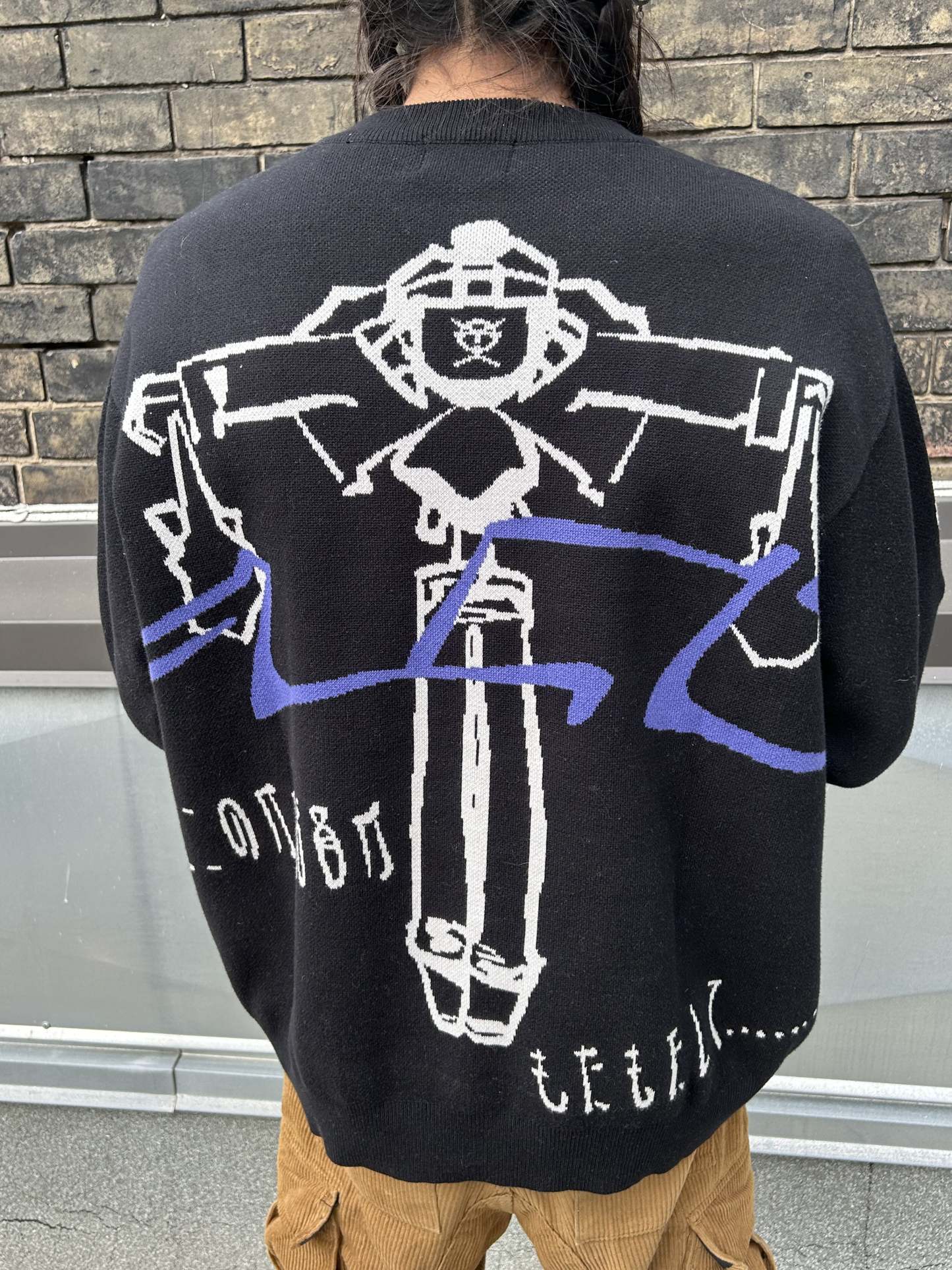 "Revival" Knit Black