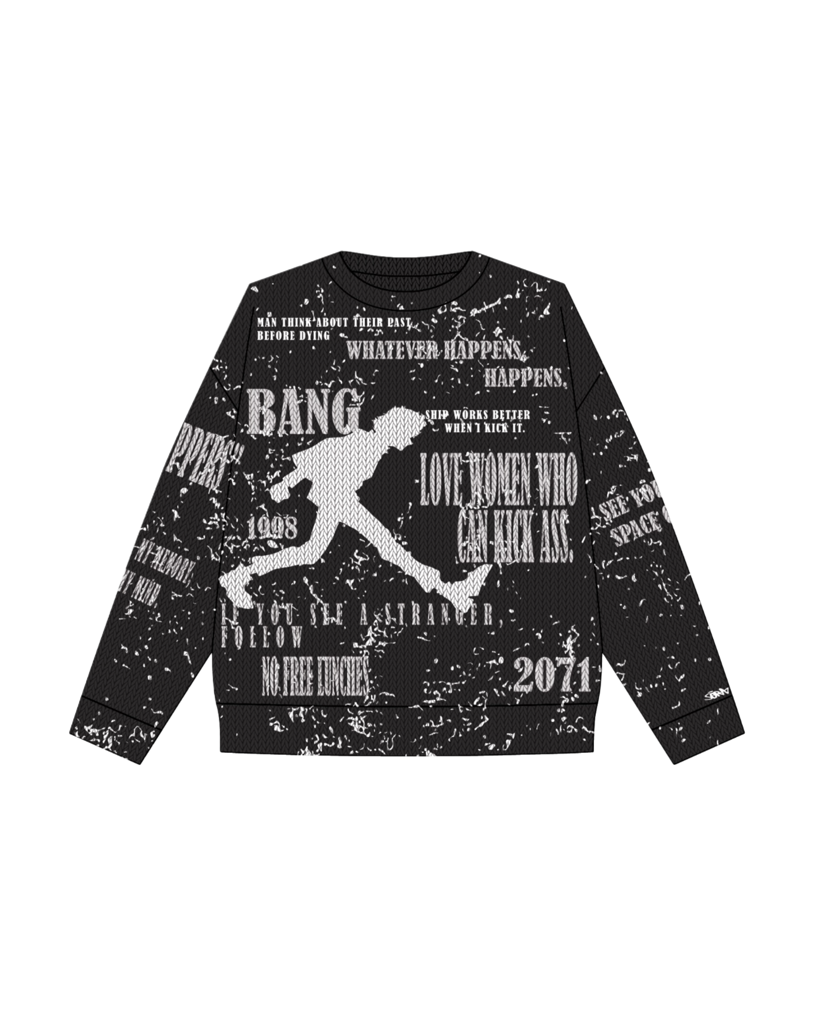 "Space Fugitive" Knit