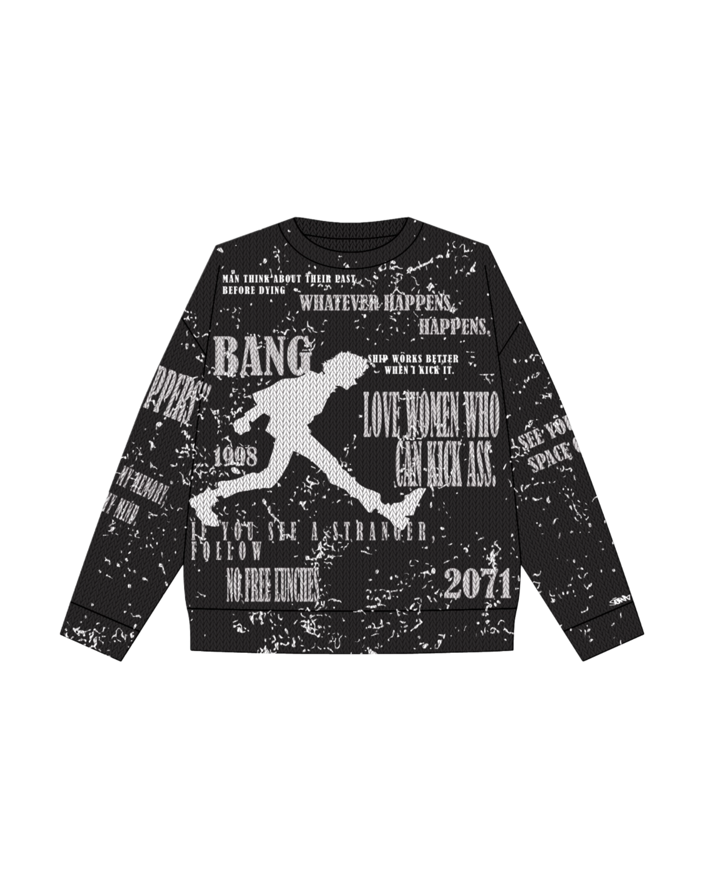 "Space Fugitive" Knit