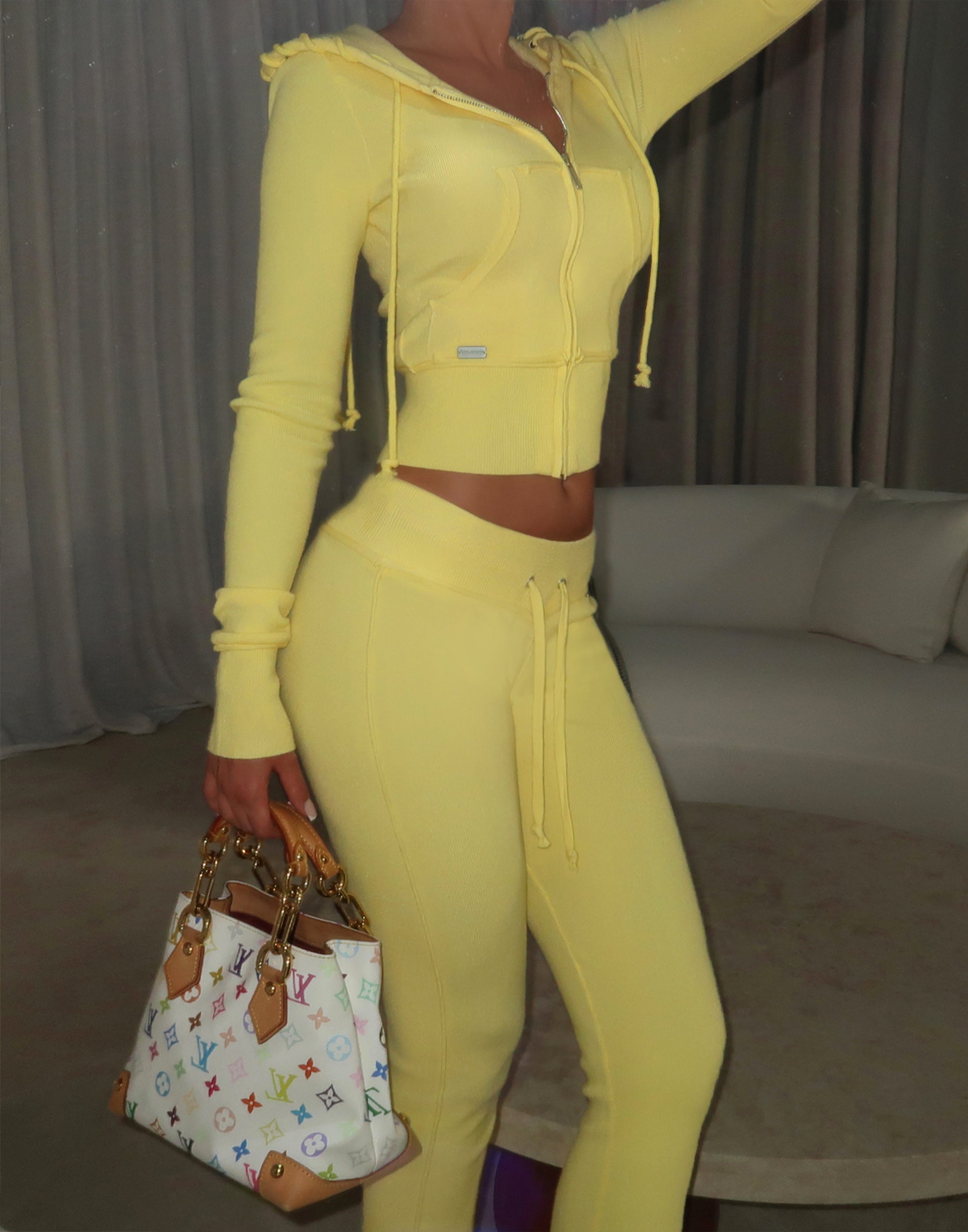 Lemon Drop Soft Knit Set