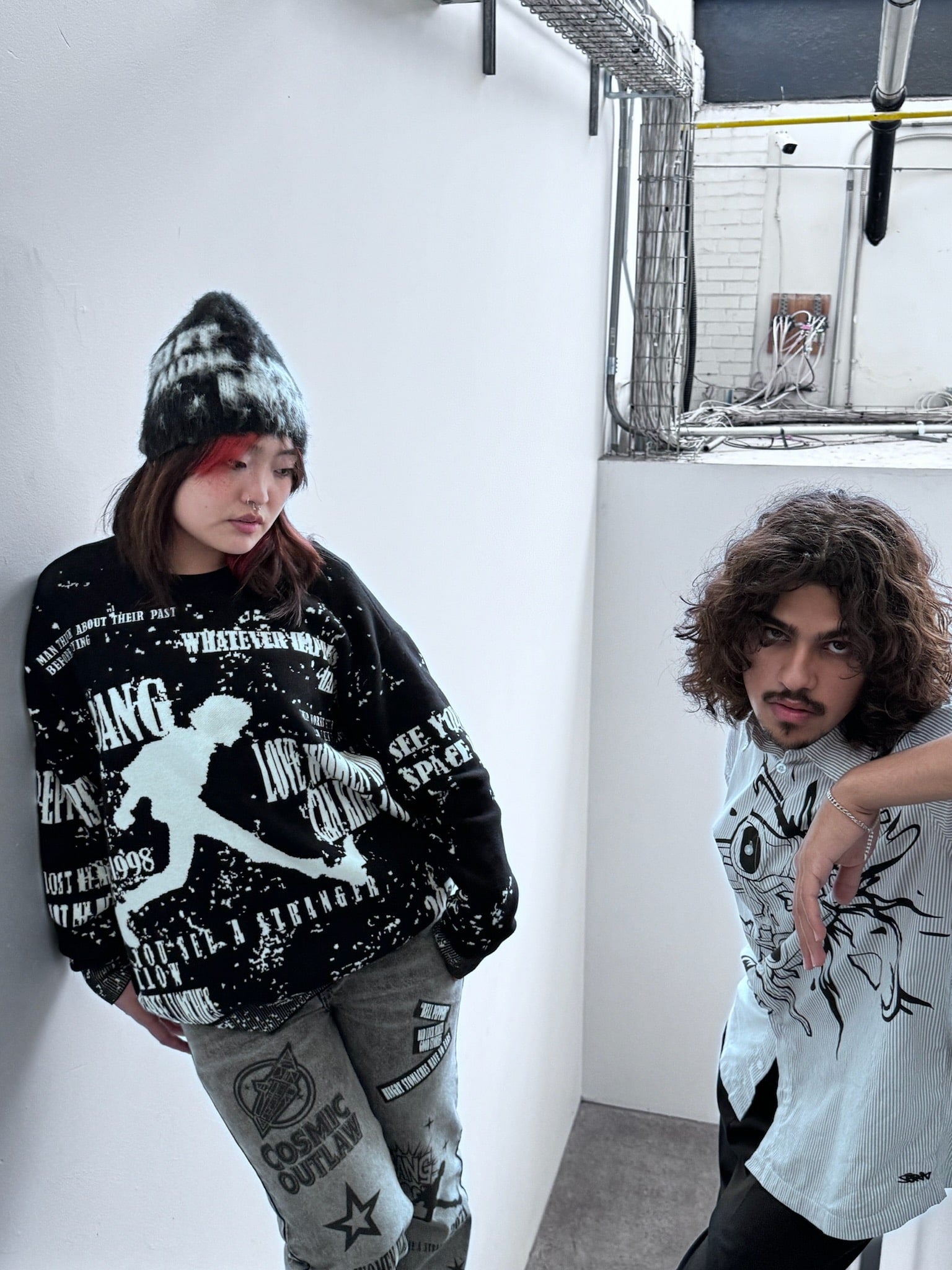 "Space Fugitive" Knit