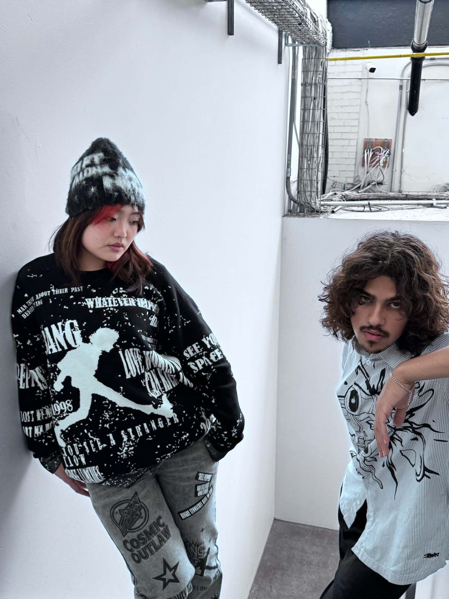 "Space Fugitive" Knit