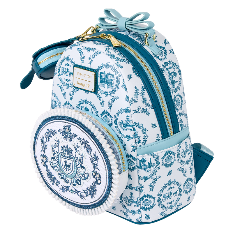 Loungefly x Bridgerton Exclusive Diamond of the Season Mini Backpack