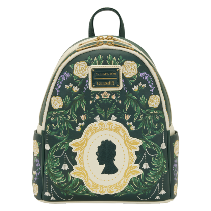 Bridgerton Silhouette Floral Mini Backpack