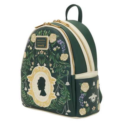 Bridgerton Silhouette Floral Mini Backpack