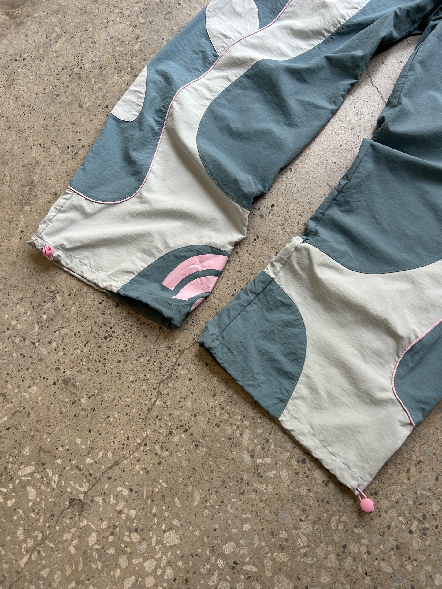 "WHY ME?" Parachute Pants