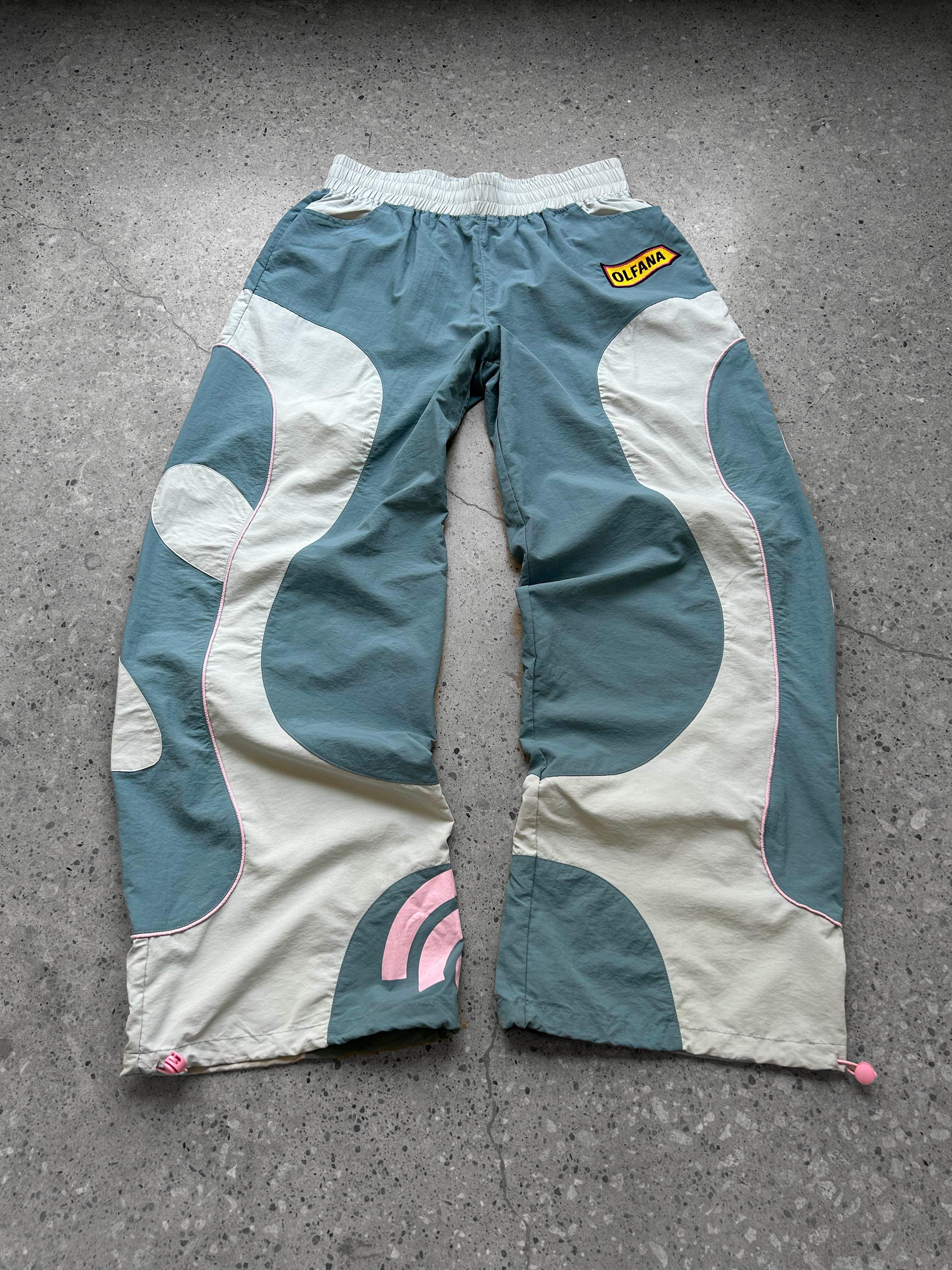 "WHY ME?" Parachute Pants