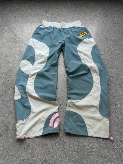 "WHY ME?" Parachute Pants