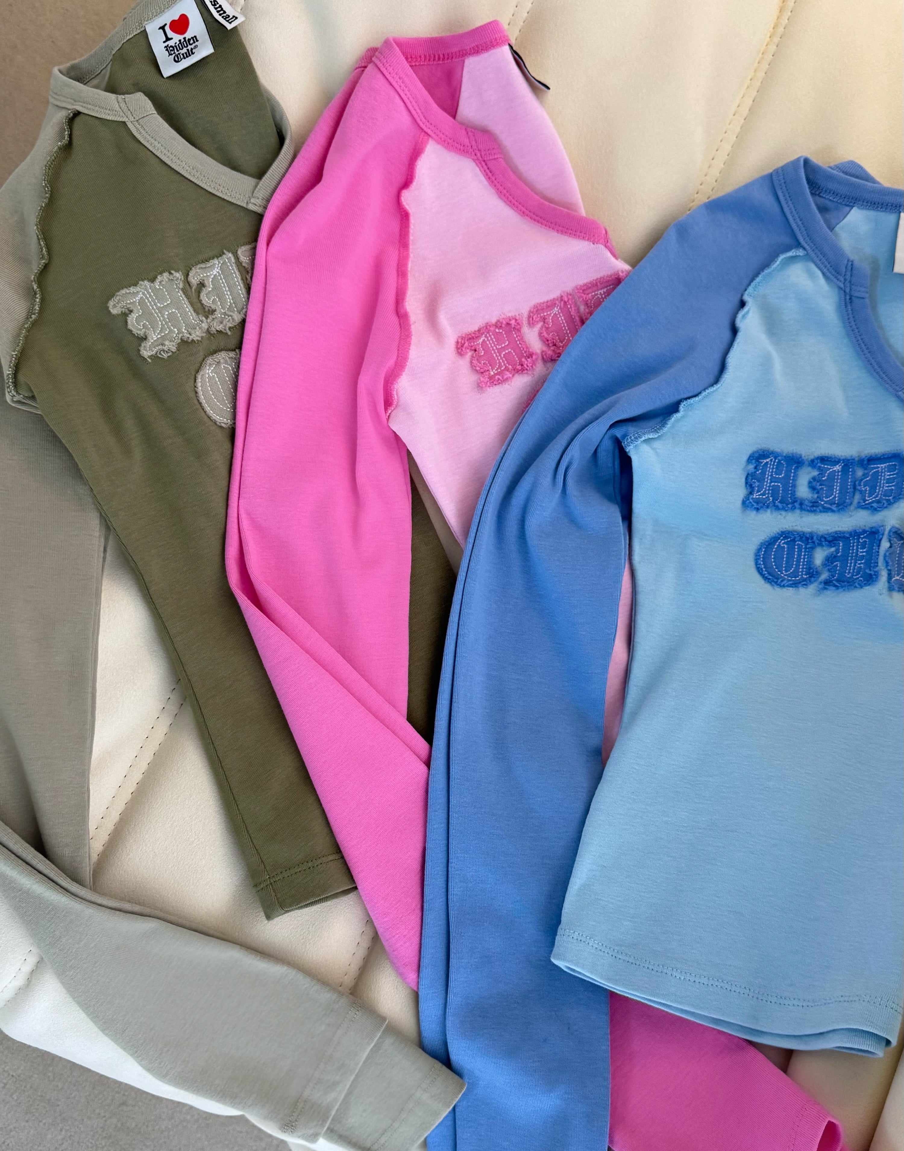 Olive Longsleeve Raglan Set