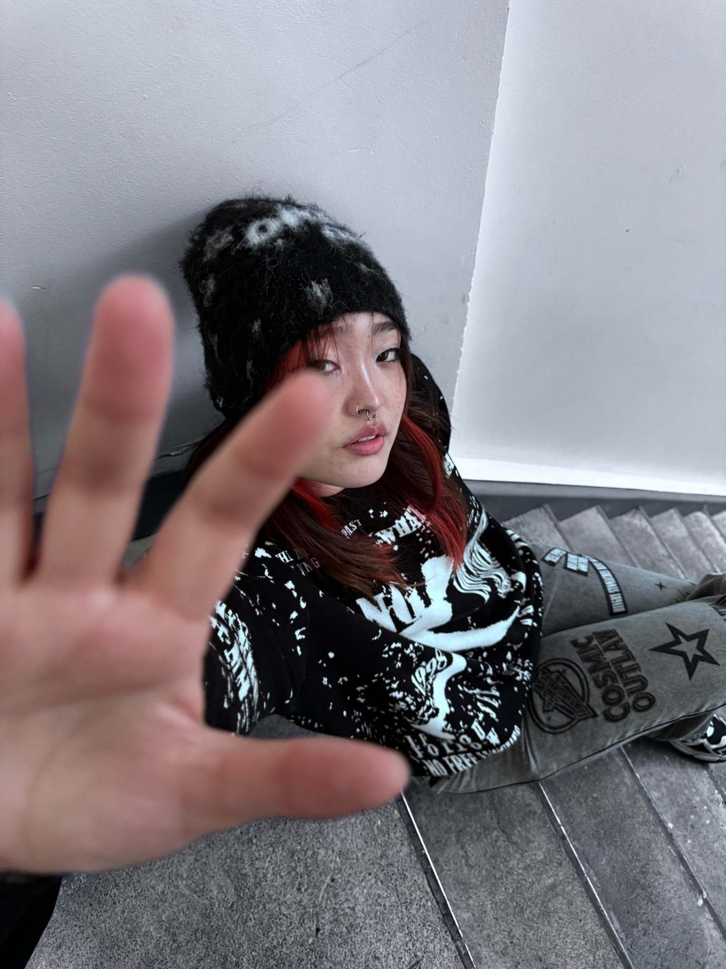 "Space Fugitive" Knit