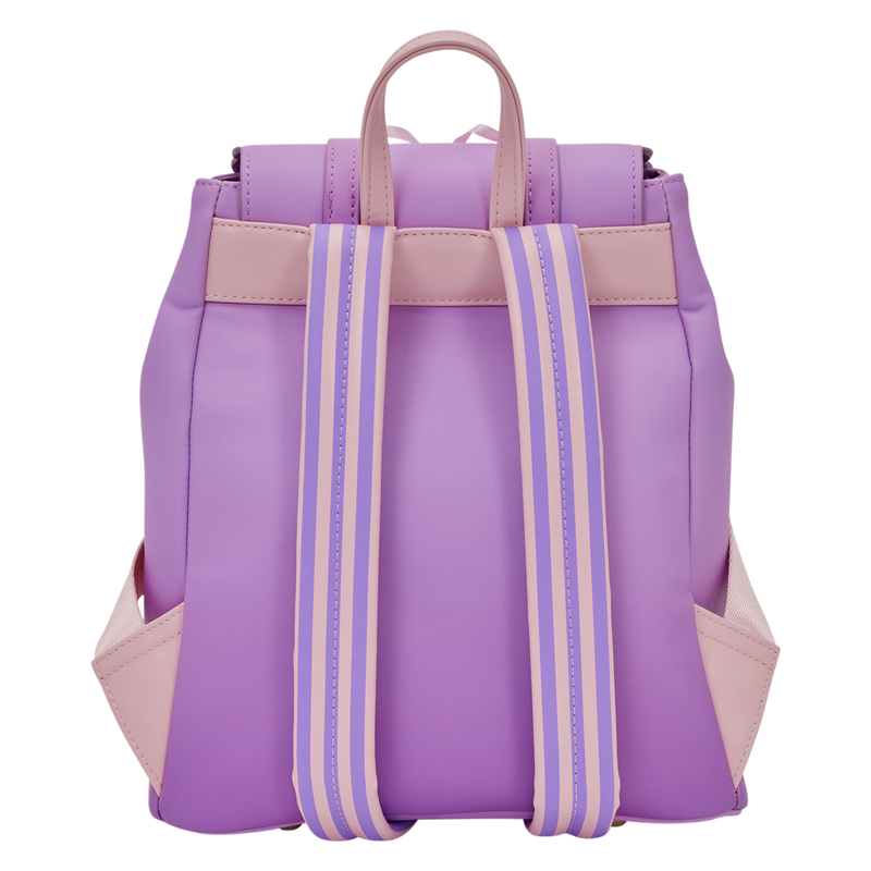 Tangled Rapunzel Exclusive Floral Flap Mini Backpack with Coin Bag