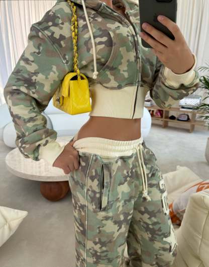 Camo Baggy Sweatpants