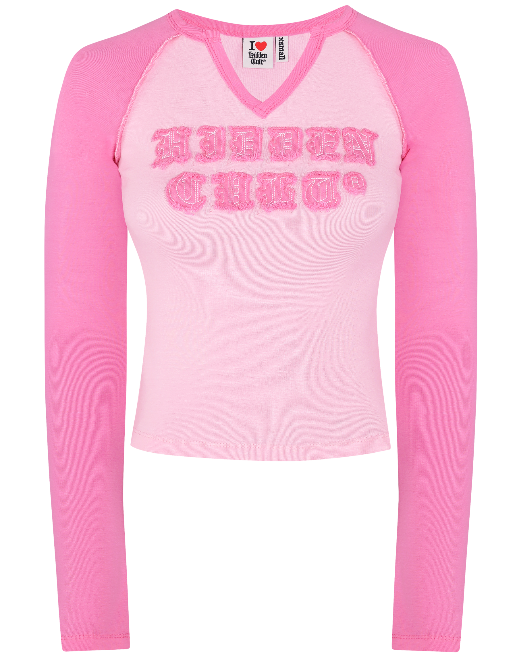 Cupid Pink Longsleeve Raglan Set