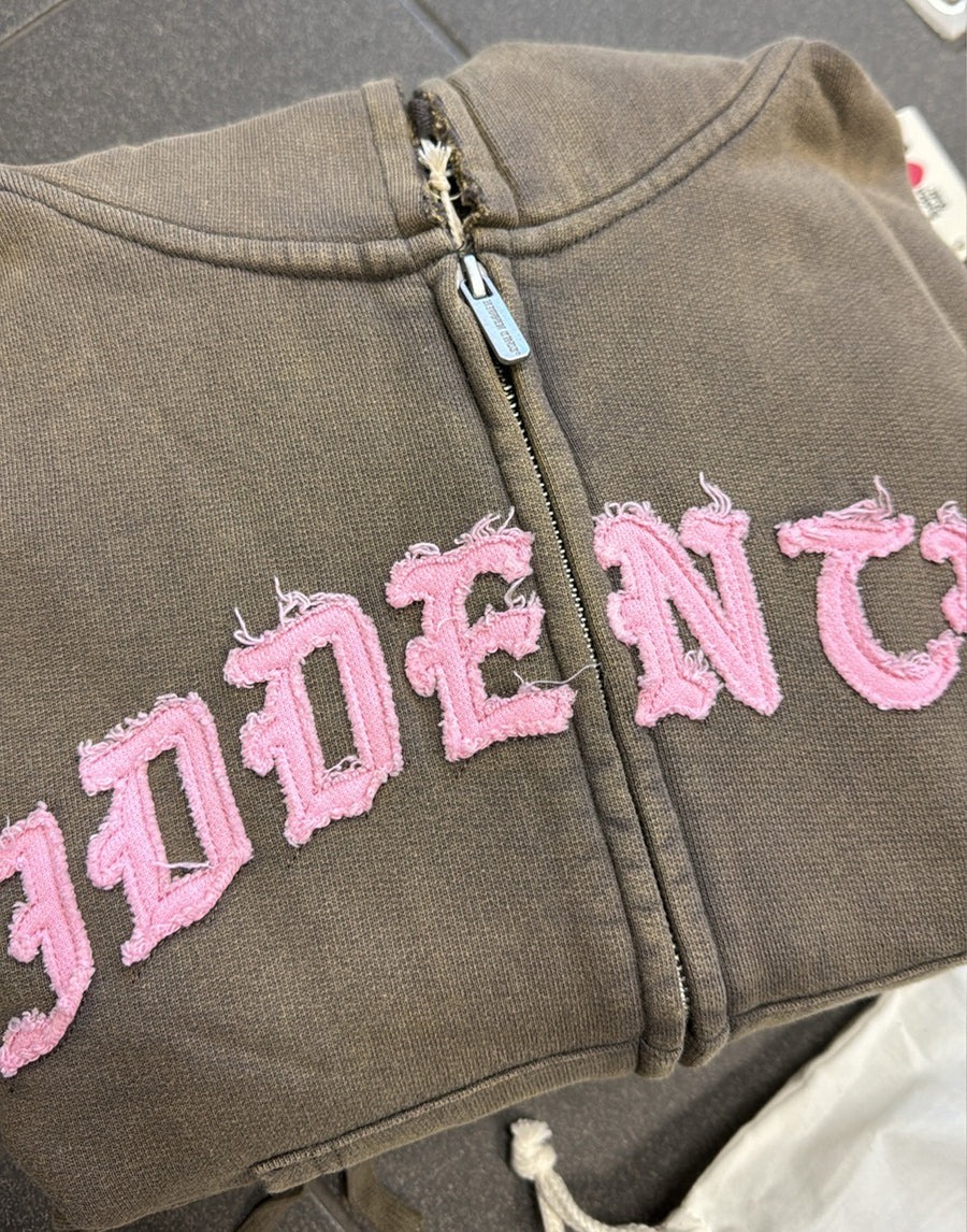 HIDDEN CULT? Macaroon Distressed Relaxed Sweatsuit
