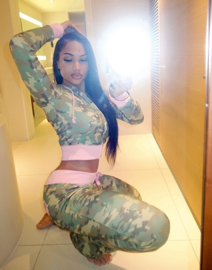 HIDDEN CULT Inca Camo/Pink Low Rise Pants