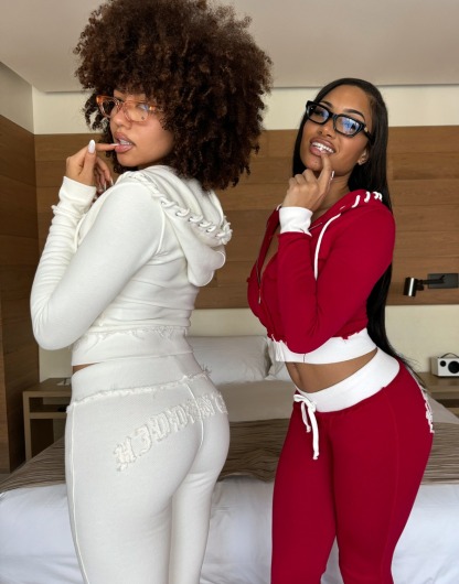 HIDDEN CULT? Inca Scarlet Zip Hoodie